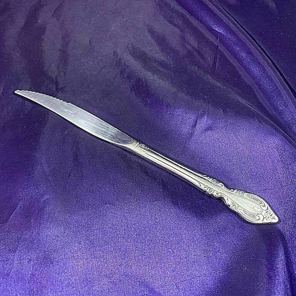 ONEIDA "Brahms" Solid Handle Stainless Steel Steak Knife (Rare) - Picture 1 of 2
